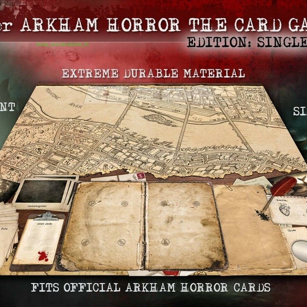 Arkham Horror Lcg Playmat Etsy