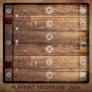 Premium Neoprene Exclusive Gameboard Limited Edition for Gwent Card game board mat New unique CCG Card LCG PlayMat Like &quot;Mouse Pad&quot; - 3mm