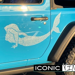 Sparkle Vinyl Graphics Decal to Fit Jeep Wrangler & Gladiator