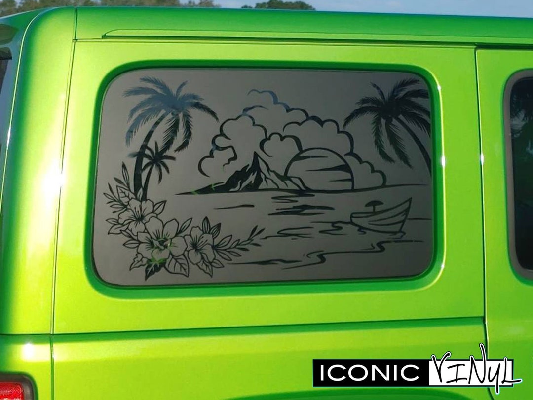 Window Decal Hard Top Decal Beach Decal Etsy
