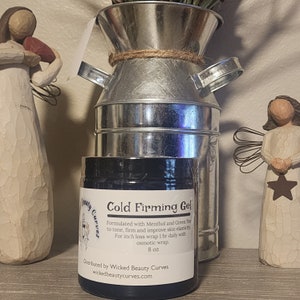 Wicked CRYO Firming Gel 8 ounces,  Improves Circulation Can Be Used with LED Belt or Osmotic Wrap Reduce Fat Workout Belly Fat