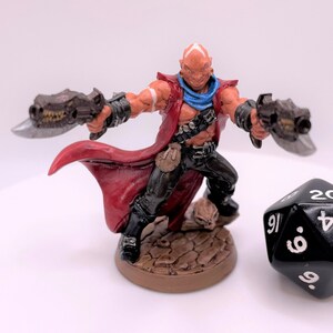 Human Gunslinger Pirate | RPG Miniatures | DnD Painted Miniatures
