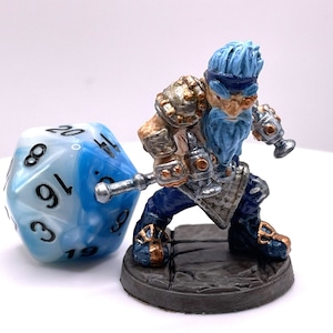 Mecha Gnome Tinkerer Artificer | RPG Miniatures | DnD Painted Miniatures