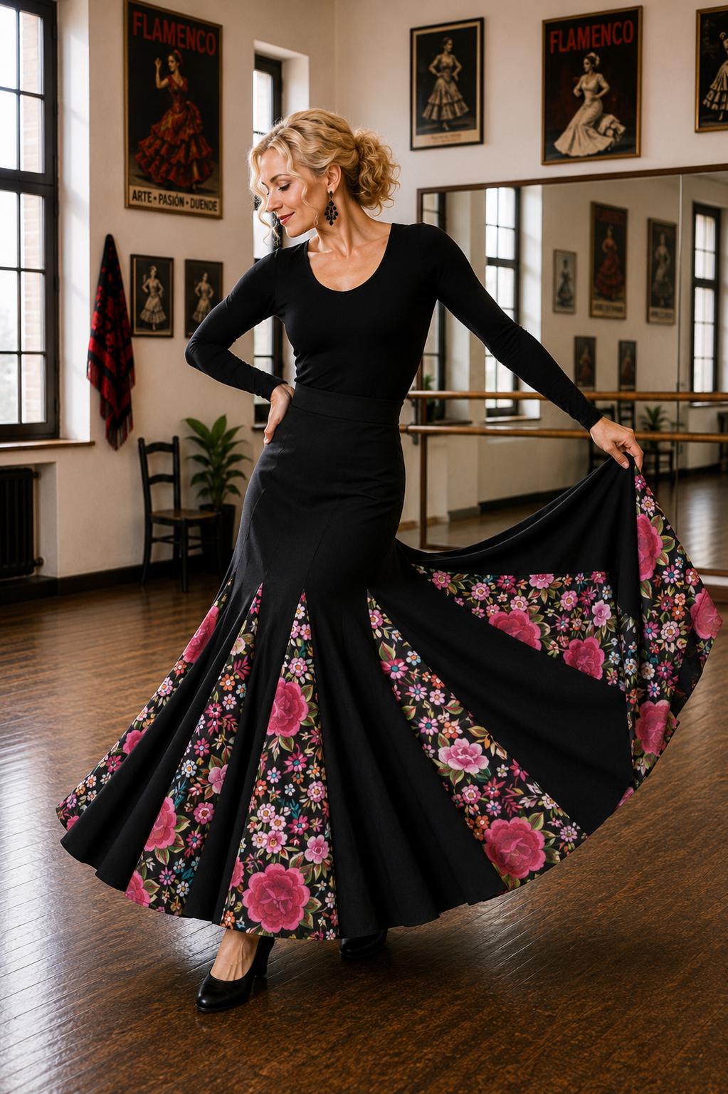 Flamenco skirt pattern - Etsy 日本