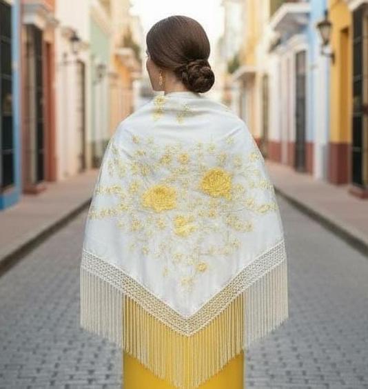 フラメンコ ゴールドショール フラメンコ ゴールドショール