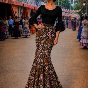 Flamenco skirt pattern - Etsy 日本