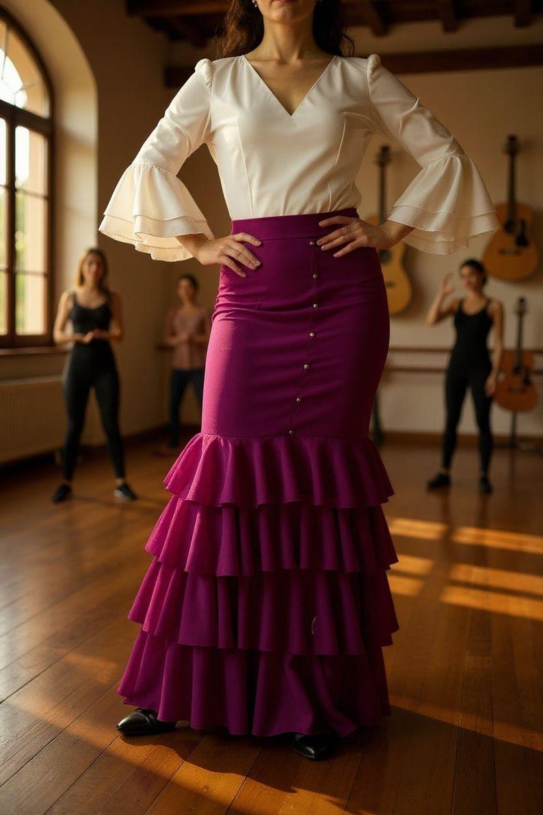 Flamenco Skirt. Flamenco Clothing and Fashion for Fairs and Shows. New ...