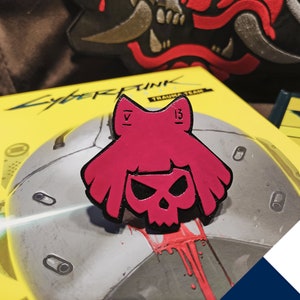 BADGE / MAGNET Moxes inspirado em Cyberpunk 2077