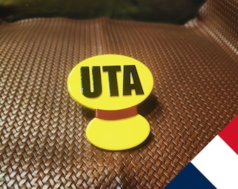 BADGE / MAGNEET Uta Hat - Eén stuk rood geïnspireerd