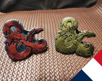BADGE / MAGNET Dungeons & Dragons Inspired