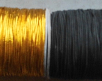 2 meters of rubber band, rubber cord, elastic cord, 1.5 - 3 mm diameter