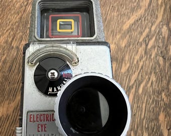 Vintage Bell and Howell Electric Eye Movie Camera - Works! - Etsy