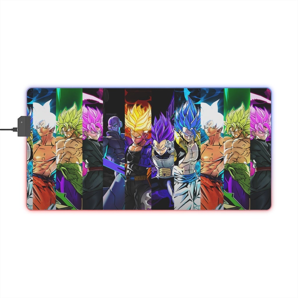 Mousepad Goku Super Saiyajin 4 Dragon Ball Anime com apoio