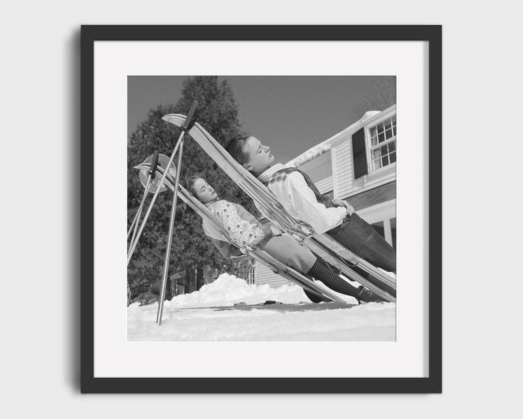 VINTAGE APRES SKI Photo Print - Digital Download, Printable Art ...