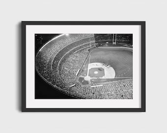 1965 THE BEATLES at Shea Stadium Print - Digital Download, Beatles Poster, John Lennon, Paul McCartney, George Harrison and Ringo Starr