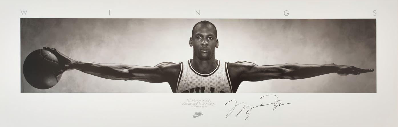 Vintage 1997 NBA Chicago Bulls Michael Jordan “8th Wonder Of The World”  Poster