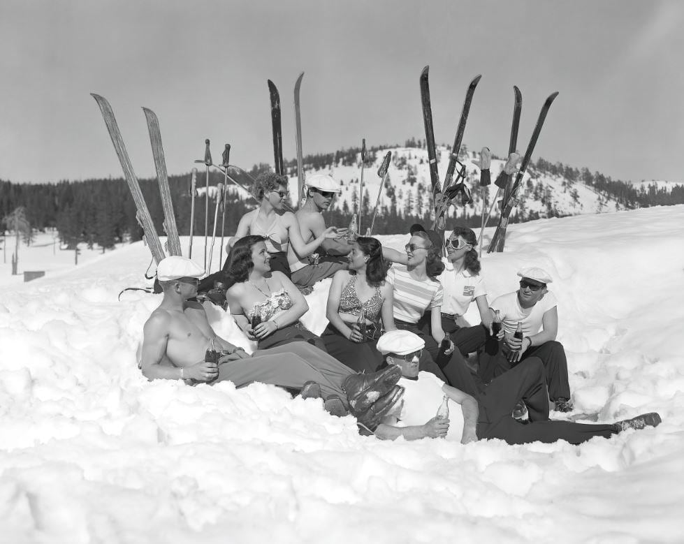 VINTAGE APRES SKI Photo Print - Digital Download, Printable Art ...