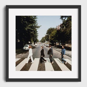1969 THE BEATLES Abbey Road - Digital Download, Printable Art, Beatles Poster, John Lennon, Paul McCartney, George Harrison and Ringo Starr
