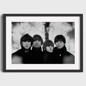 1964 THE BEATLES Photo Print - Digital Download, Printable Art, Beatles Poster, John Lennon, Paul McCartney, George Harrison and Ringo Starr