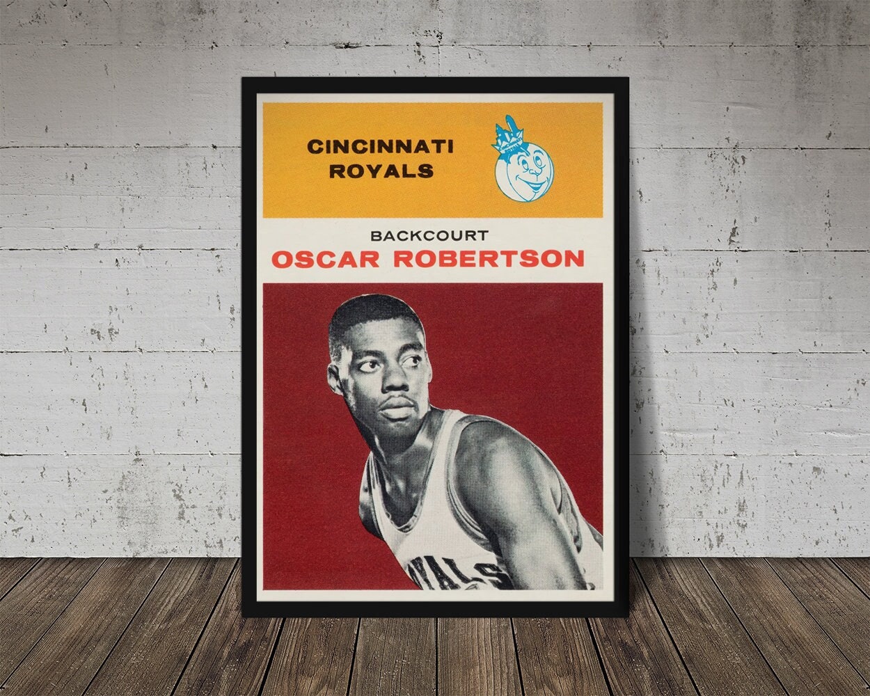 1961 OSCAR ROBERTSON Fleer Rookie 36 Basketball Card Print - Etsy
