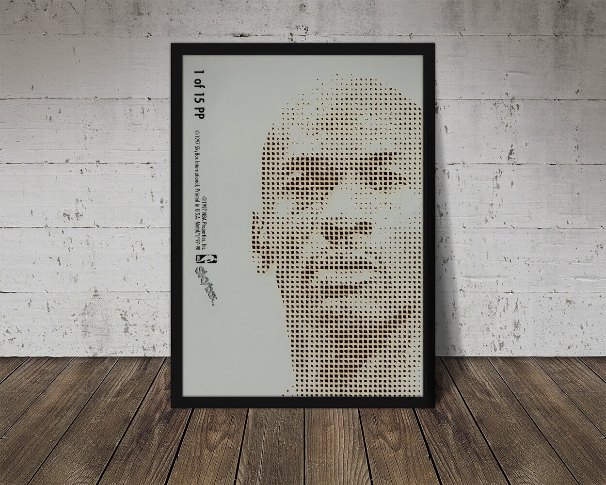 1997 MICHAEL JORDAN Metal Universe platinum Portrait 1 - Etsy