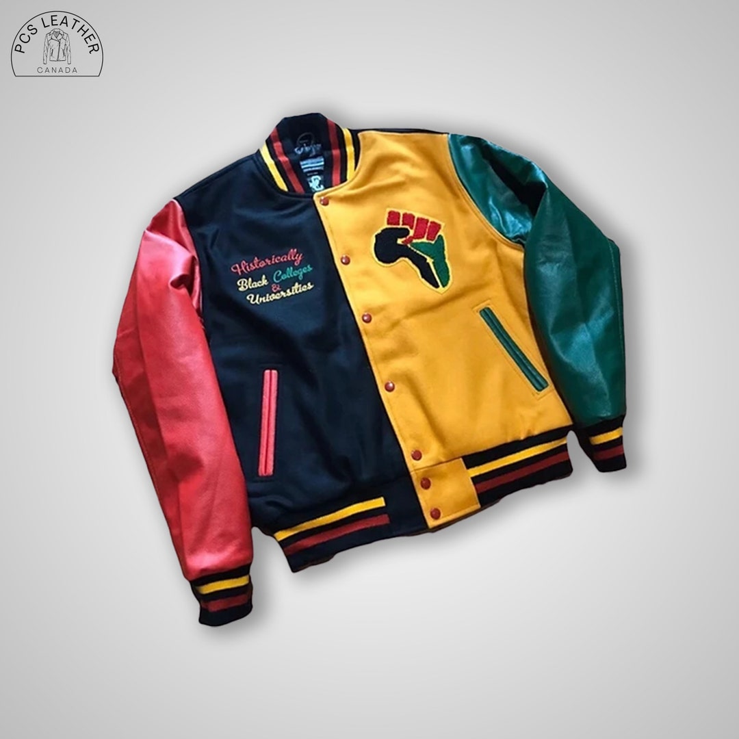 Multi Color Donovan Mitchell HBCU Pride Varsity Jacket - Etsy