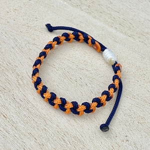 Chicago Bracelet Bears Football Fan, Birthday Gift for Men Women Kids Friends Bears Fan, Sport Team Bracelet, Vosubi Macrame