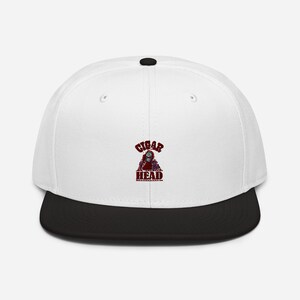 Cigar Head Snapback Hat