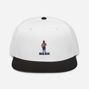 Cigar Head Snapback Hat
