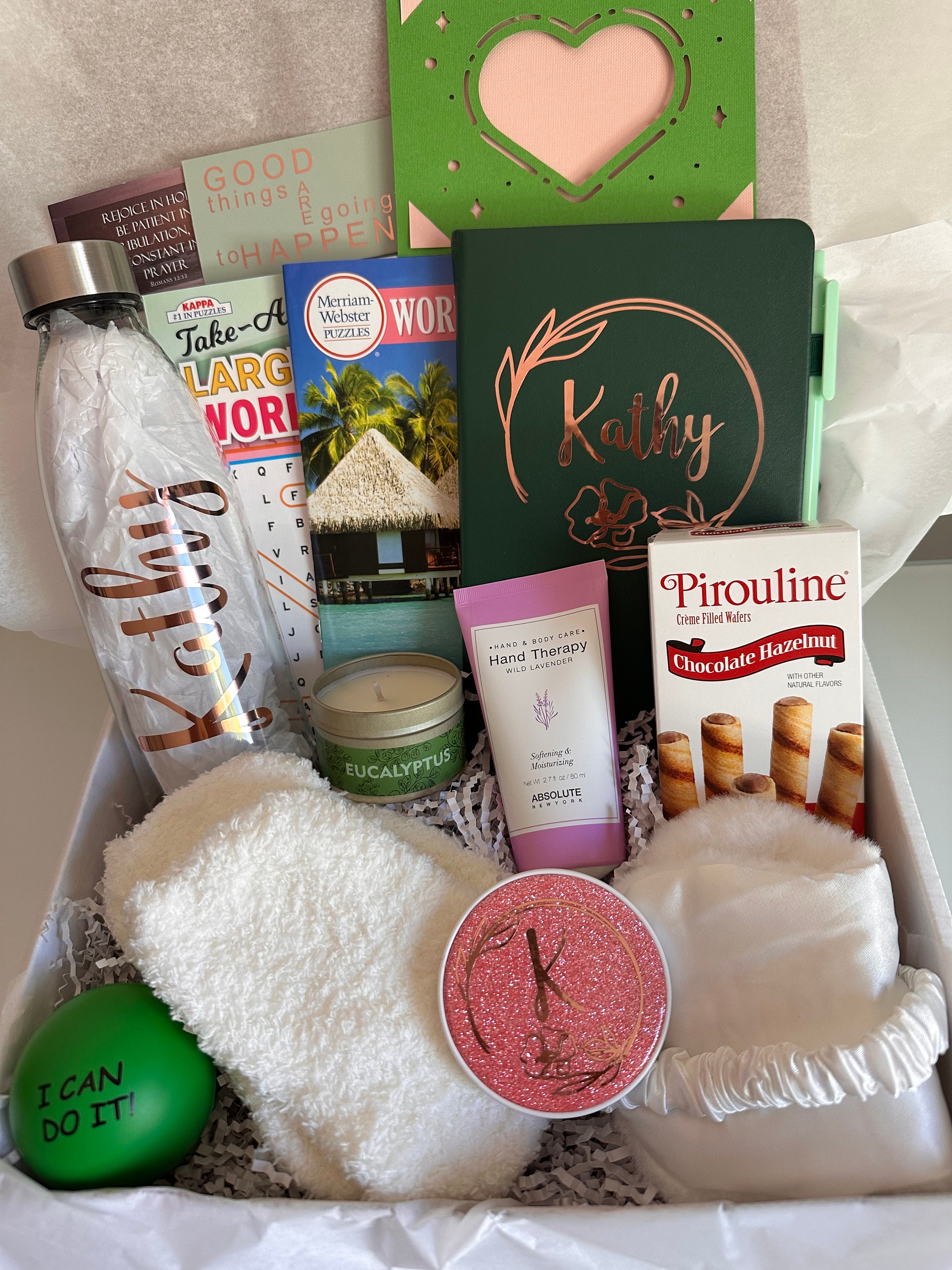 Mental Health Care Package Wellness Gift Personalized Stress Anxiety