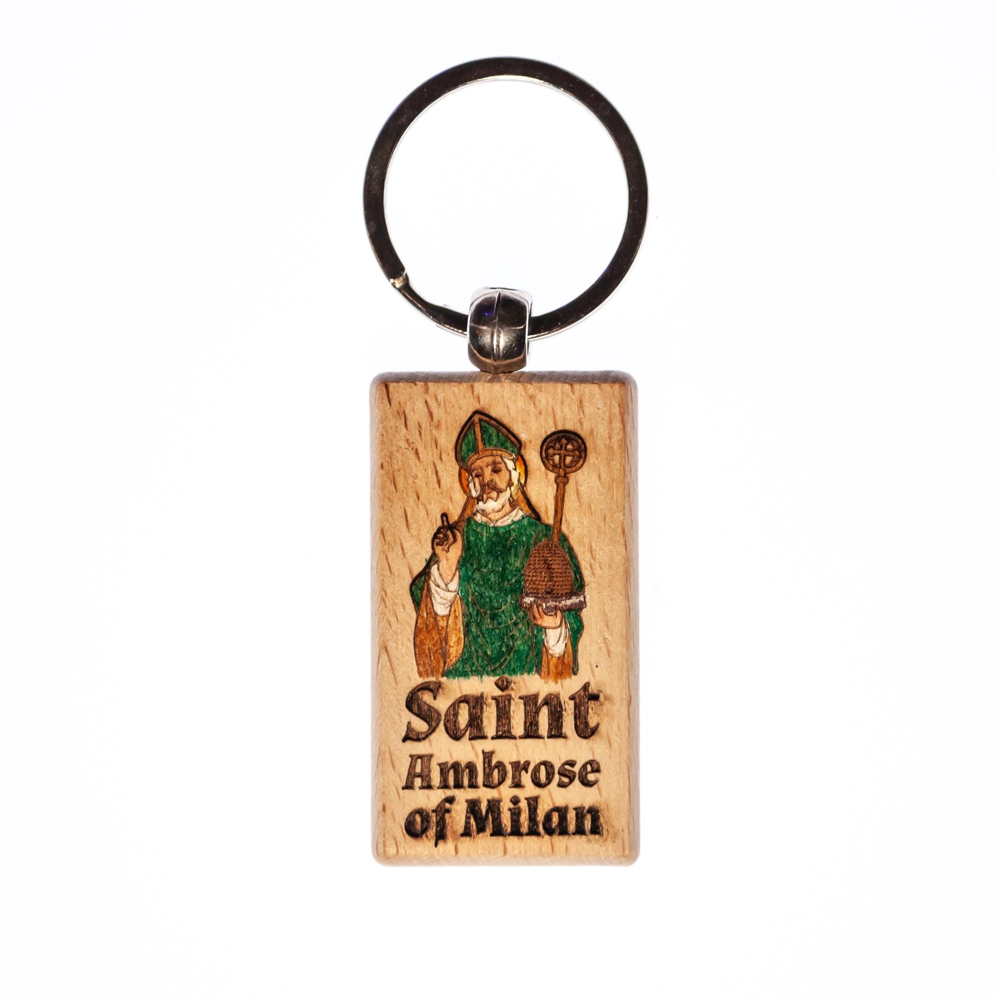 MILANO LA MADONNINA Milan Italy Souvenir Key Chain Keychain