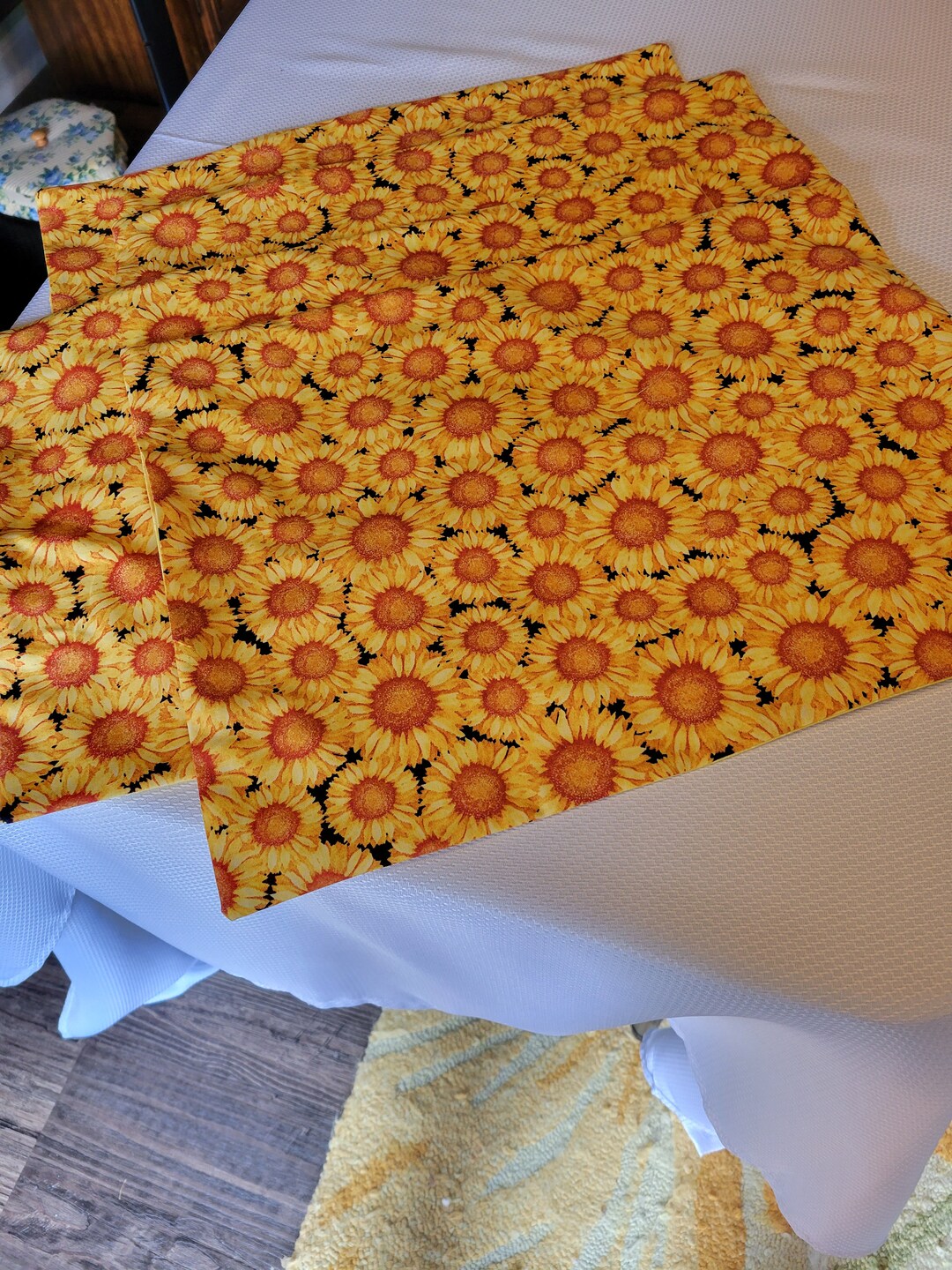 Sunflower Placemats Etsy