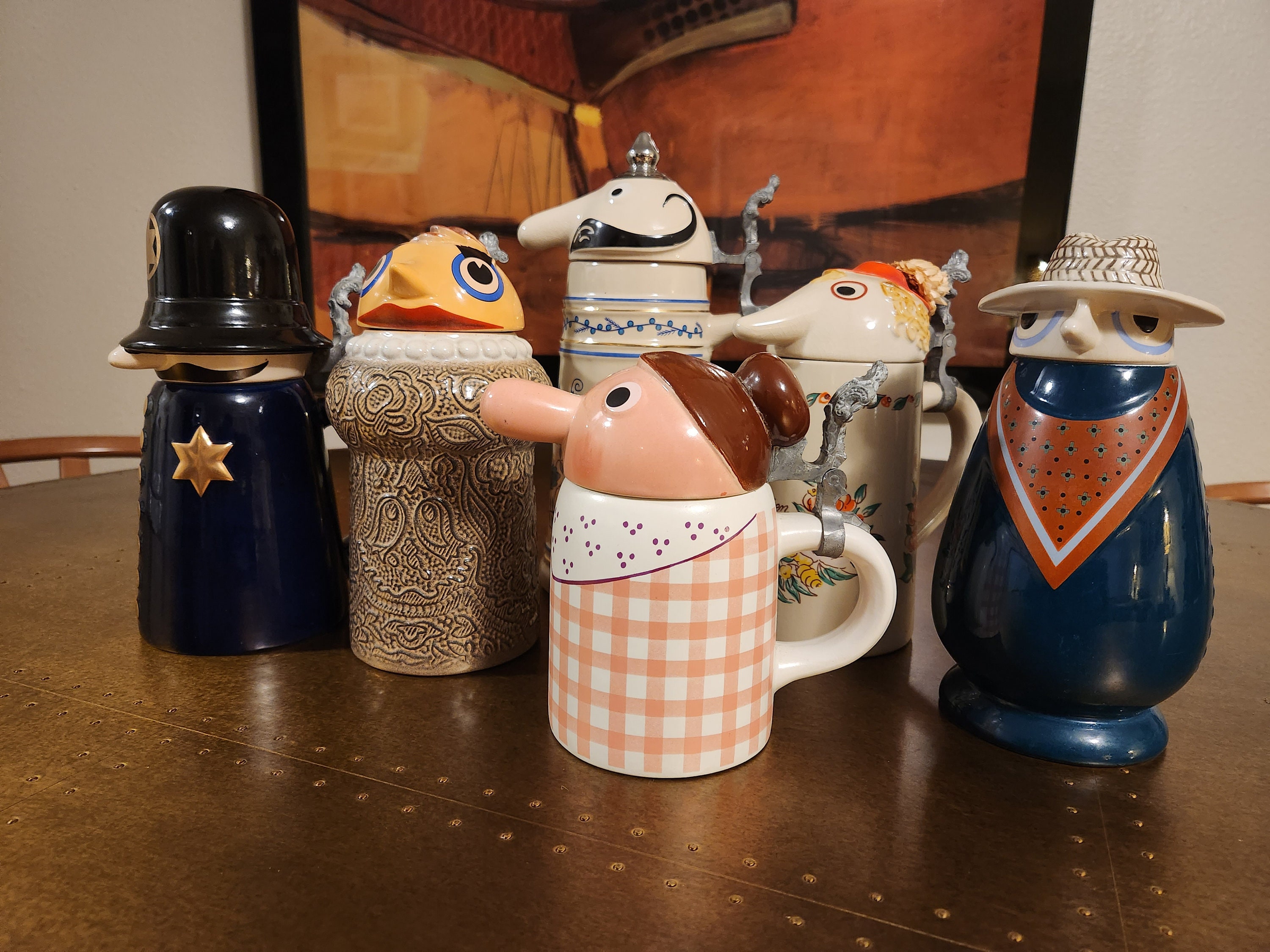 Vintage Utica Club WEBCO Schultz Dooley Collectible Steins - Etsy