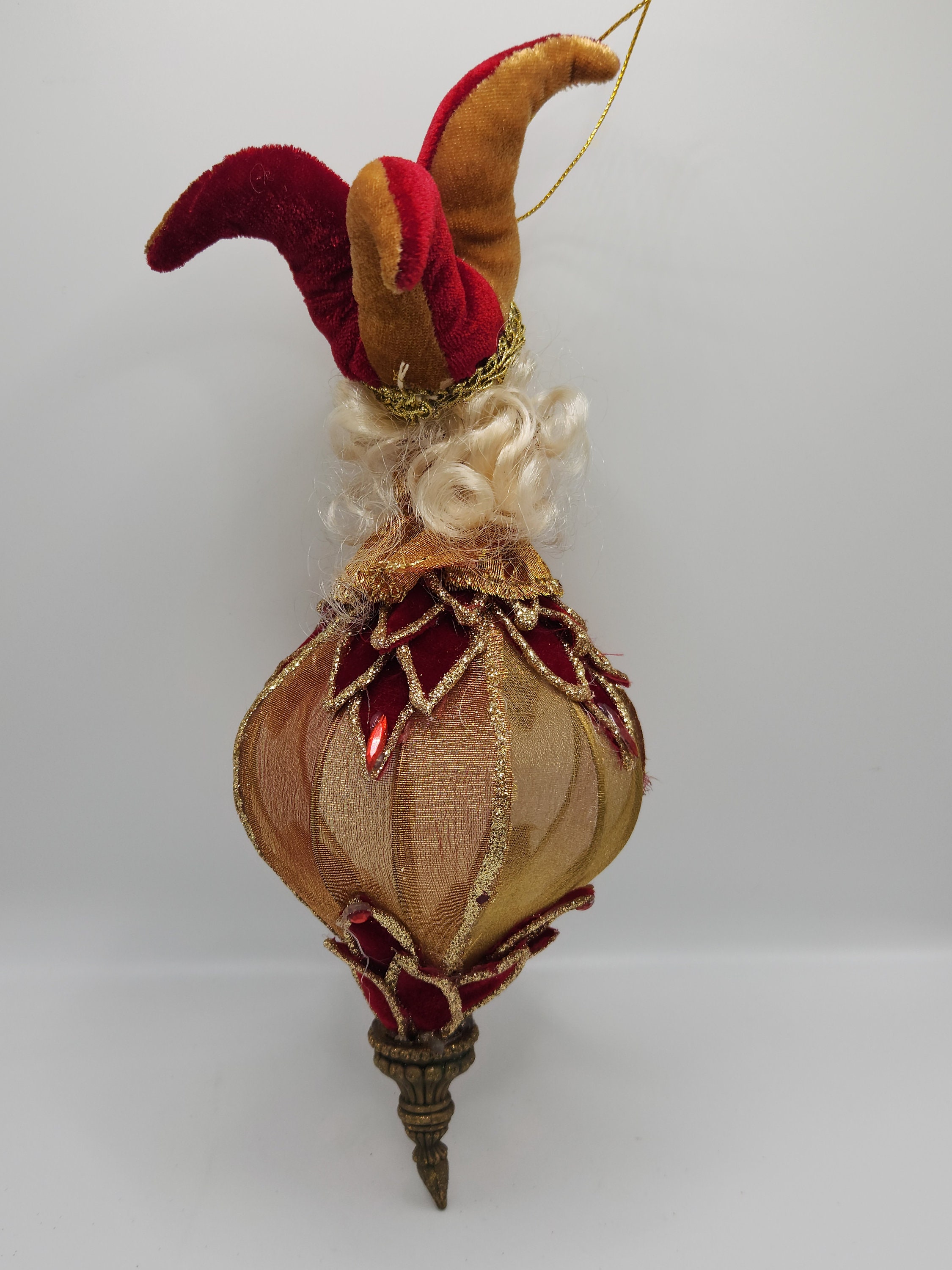 Vtg Handmade Jester Bouffant Piece main image 1