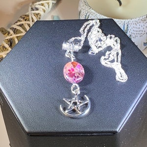 Pentagram Charm Witchy Necklace | Witchy Necklace Aesthetic | Pagan Fashion | Pentagram Witch Jewelry for that Witchy Look