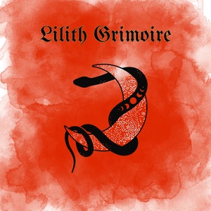 Digital Lilith Book of Shadows Grimoire for Working with Lilith | Instant Download BOS Lilith