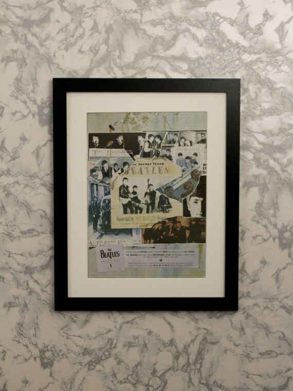 The Beatles Anthology 1 1995 Framed Original Promo Etsy