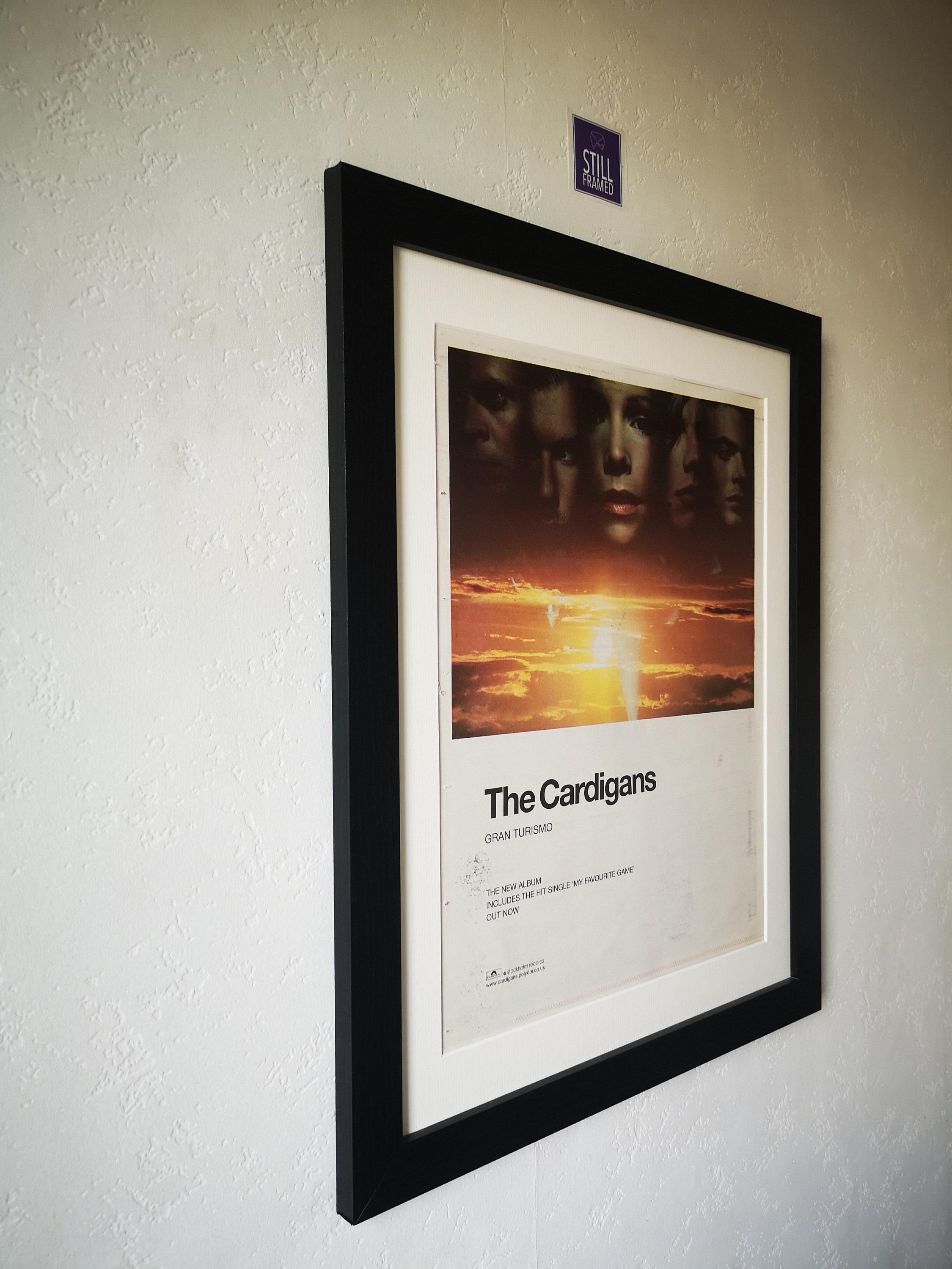 The Cardigans - Gran Turismo - 1998 - Framed Original Promo Poster - Etsy