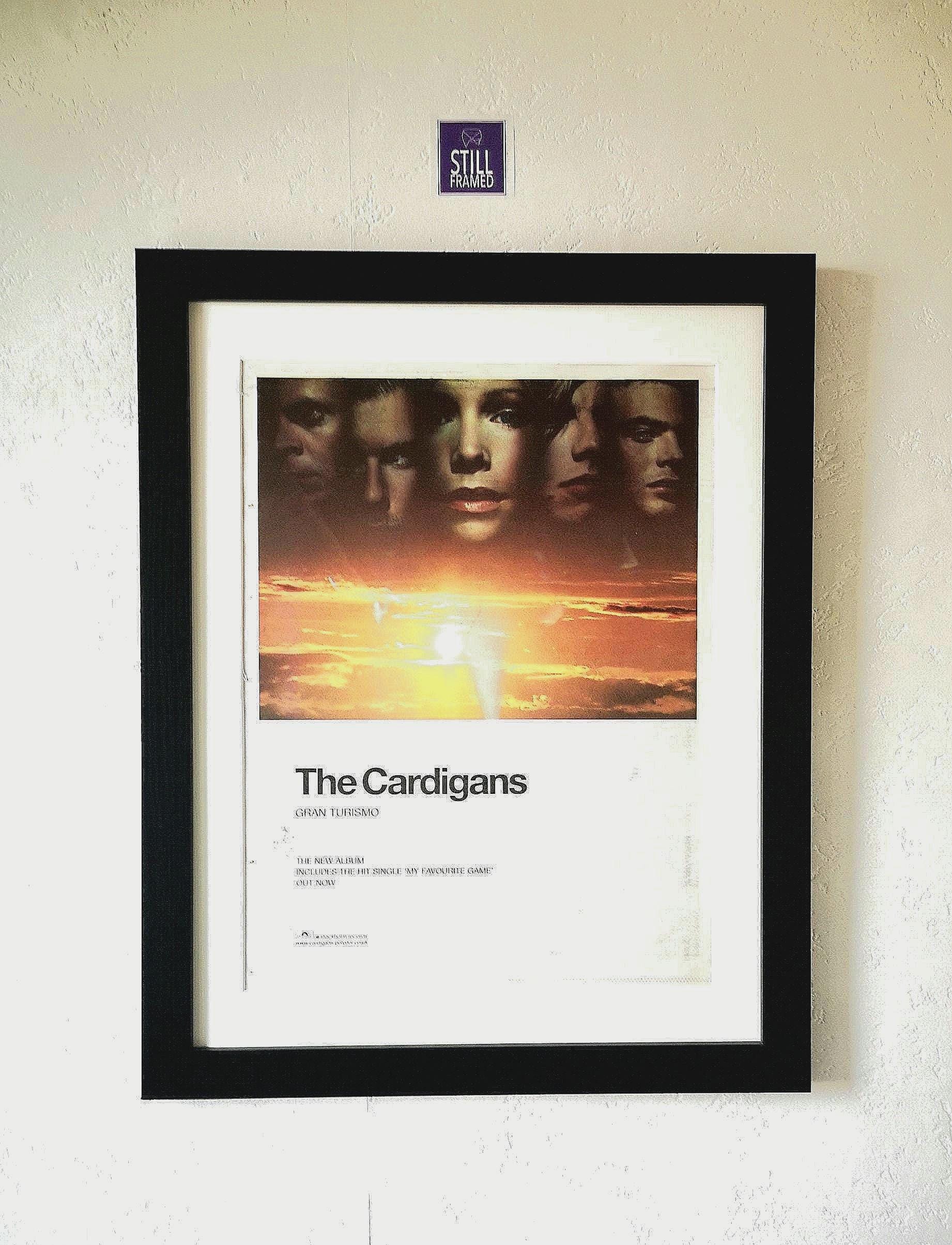 The Cardigans - Gran Turismo - 1998 - Framed Original Promo Poster - Etsy