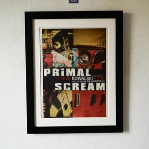 Primal Scream Poster - Etsy