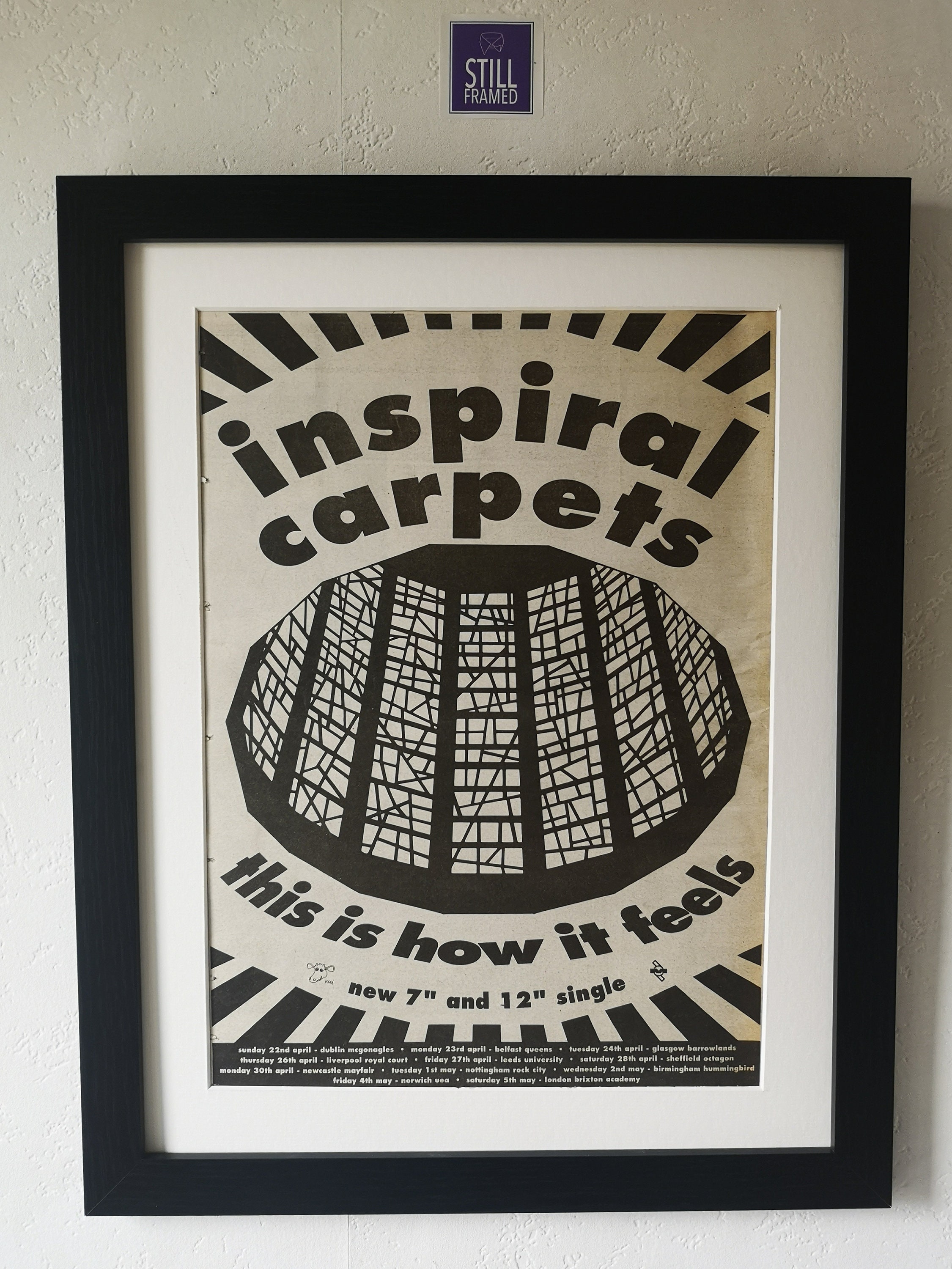 Inspiral Carpets This is How It Feels 1990 Original Etsy