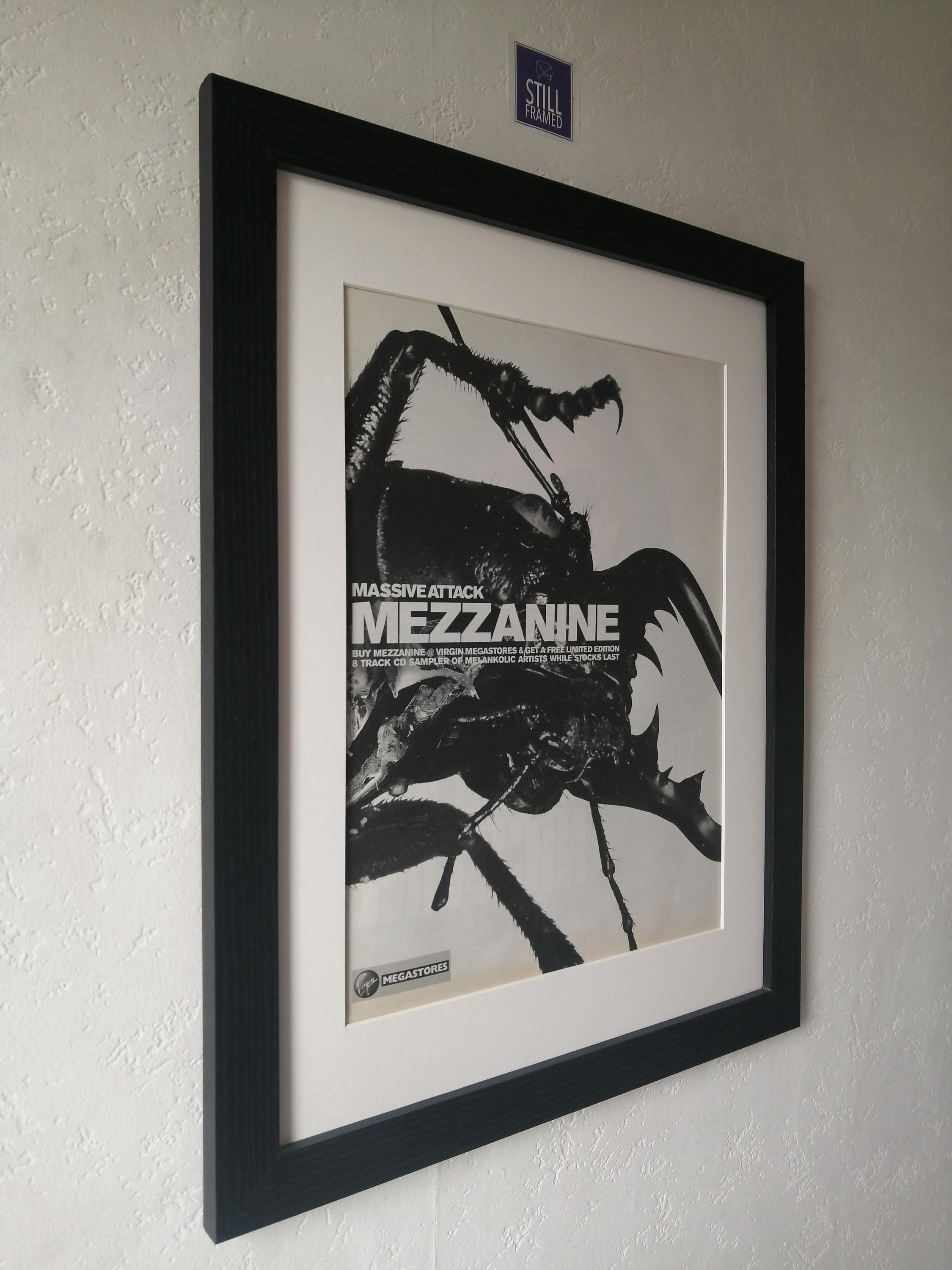 MASSIVE ATTACK / MEZZANINE 98 UKプロモ ポスター MASSIVE ATTACK / MEZZANINE 98 UKプロモ ポスター