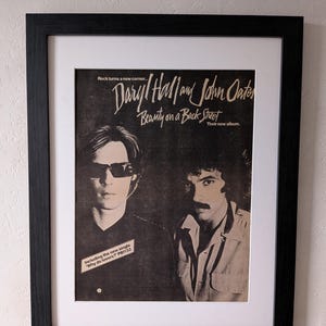 Hall Oates Poster - Etsy