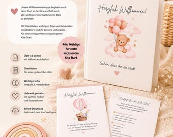 Kindergarten Welcome Folder | Settling-in period at daycare – Parent Information Folder | Welcome Folder | PDF Download