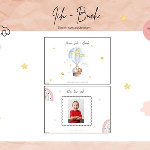 Ich‑Buch für Kita, Tagespflege & Zuhause | für Kinder| Selbstwert-Buch | Familie – PDF zum Ausdrucken