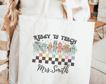 Personalisierte Tasche für Lehrerin, Geschenk für Lehrer, Geschenk für Lehrerin, Geschenk für Lehrerin, Geschenk für Lehrerin, Tasche Lehrertasche, Geschenk für Lehrerin