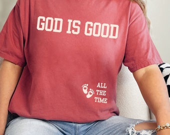 Christian Pregnancy Maternity Shirt,Christian New Mom Gift,Pregnancy Announcement Shirt,Comfort Colors T,Baby Shower Gift,First Mothers Day