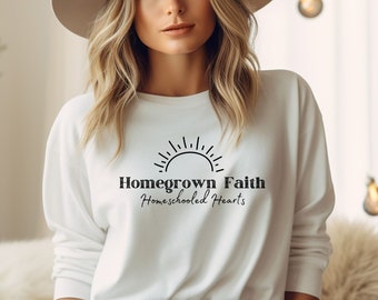 Homeschool Crunchy mom sweatshirt,natural homestead sweatshirt,Hippie mama homestead shirt,Crunchy mama homestead sweatshirt,natural mom
