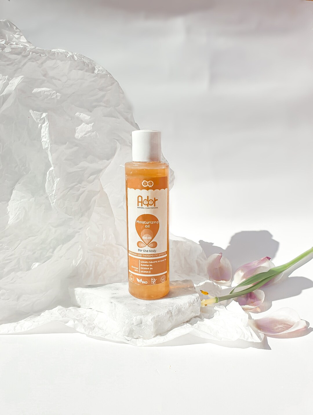 Ador Care Organic Moisturizing Body Oil for Babies Repairs and