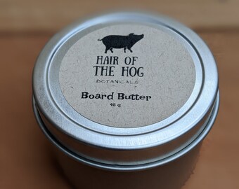 Wood Conditioner | Lard + Beeswax | Board Butter | Wood Wax - conditioner for wood cutting boards and utensils